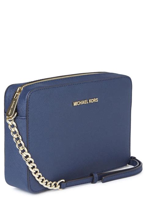 michael kors navy blue purse|michael kors navy blue crossbody.